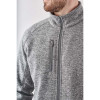 Mens Avalanche Zippered Fleece Jackets Detail